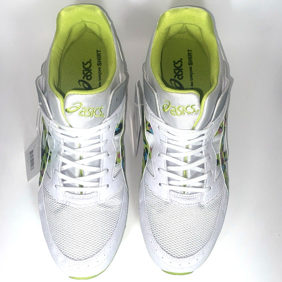 Men SZ 11 Asics Tarther SC "Comme Des Garcons Shirt Pack White Lime" Running - Picture 4 of 13